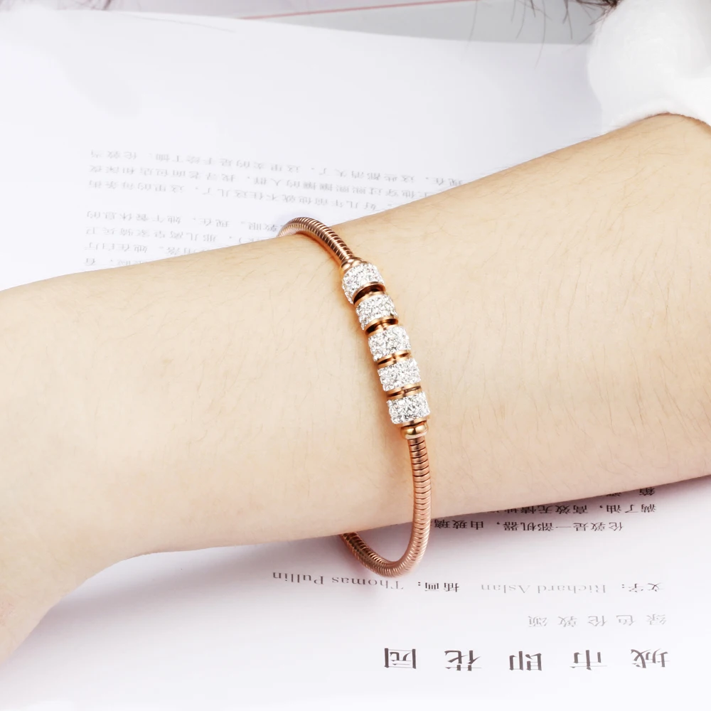 Bracelet and Bangles With Magnetic Clasp Women Stainless Steel Bracelet Bangles Jewelry Wholesale - Image 2