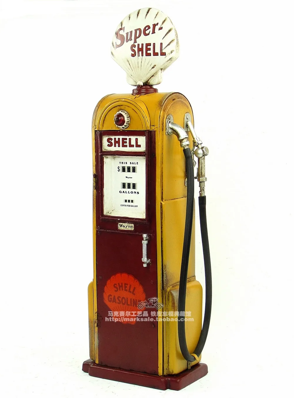 Antique Classical Model Retro Vintage Wrought Metal Crafts For Home Decoration American Old Gas Petrol Pump - AliExpress