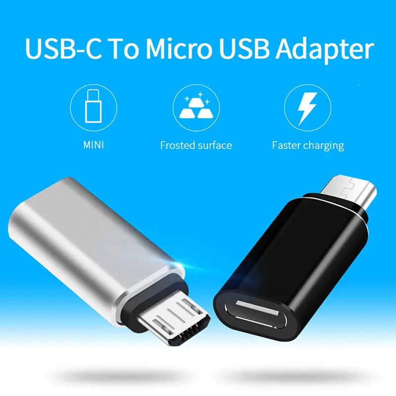 Huawei USB конвертер Type C к Micro для Samsung Xiaomi Honor Macbook Oneplus Nokia|micro usb c adapter|micro to ctype-c micro |
