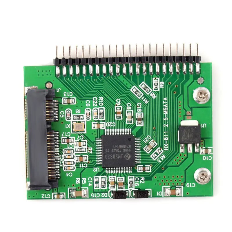 Горячая продажа MSATA SSD 55 мм x 40 до 2 5 44PIN IDE HDD адаптер карта &quotНовый #55362|Компьютерные