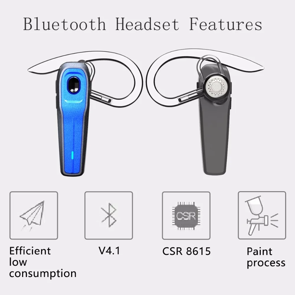 Новейшая Беспроводная мини гарнитура Bluetooth HD микрофон громкая связь
