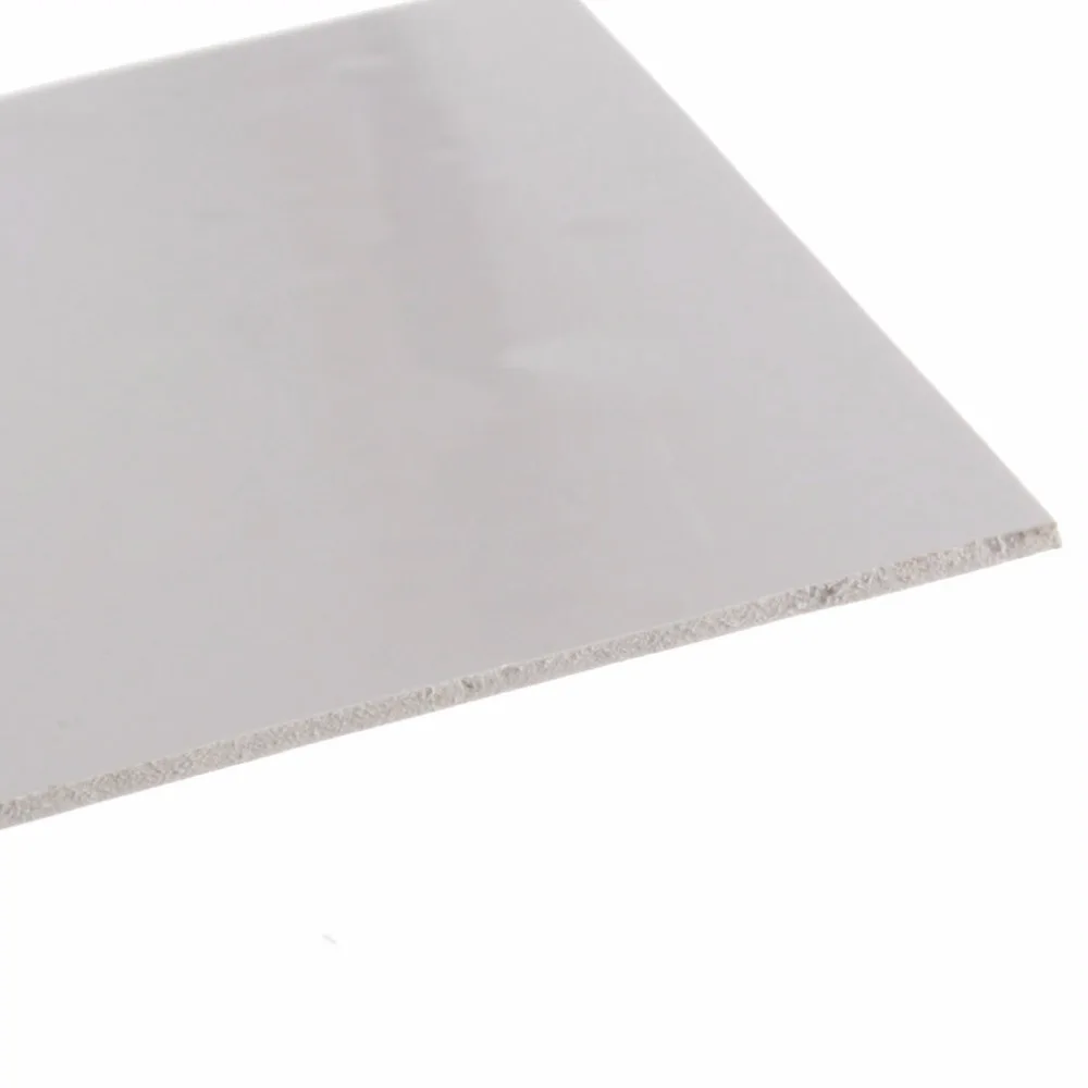 Grey GPU CPU Heatsink Cooling Thermal Conductive Silicone Pad 100mmx100mmx1mm US
