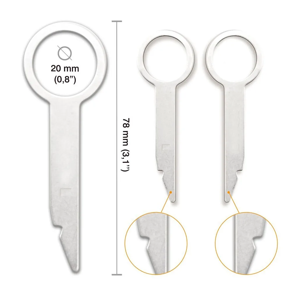 VW Radio Head Units Removal Key Tools