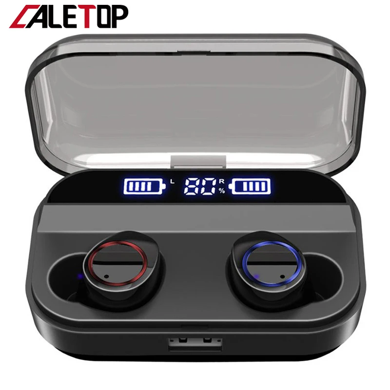 CALETOP X11 TWS беспроводные наушники Bluetooth 5 0 с сенсорным управлением спортивные