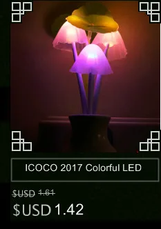 ICOCO Новый 3 светодиодный USB Перезаряжаемый Силиконовый Мультфильм цветной, в виде кролика/медведя версия управления лампа ночник украшения