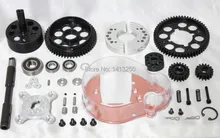 RC 1 5 Baja 2 Speed Transmission Gear Box Metal Gears Upgrade HPI Rovan KM