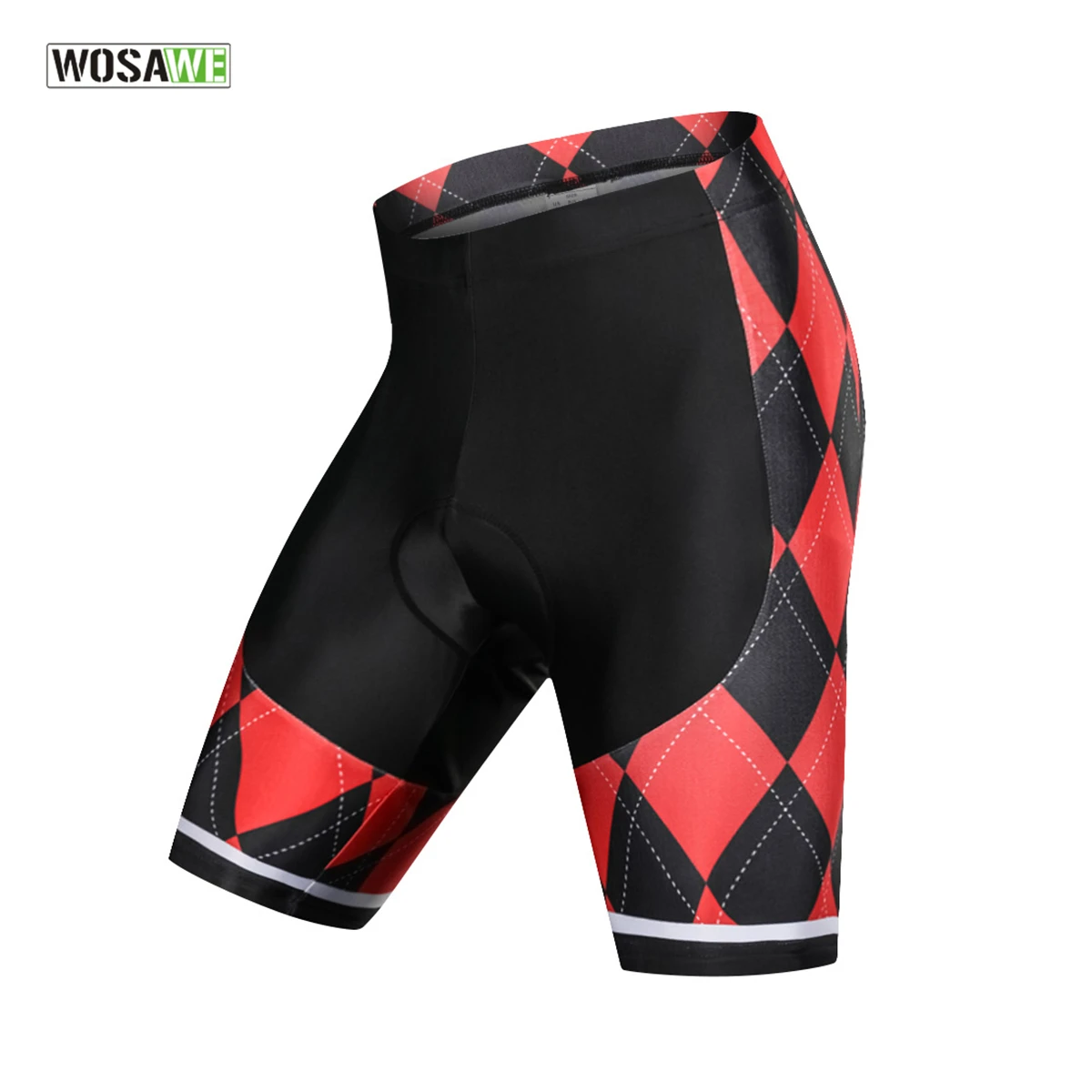 

WOSAWE Padded Cycling Shorts Shockproof MTB Bicycle Road Mountain Bike Shorts Ropa Ciclismo Tights Bermuda Ciclismo M-3XL