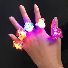 5 шт./компл. светящиеся кольца Новые детские игрушки Zabawki Светодиодный лампочки с изображением героев мультфильмов блестящие игрушки для Дети игры в ночь