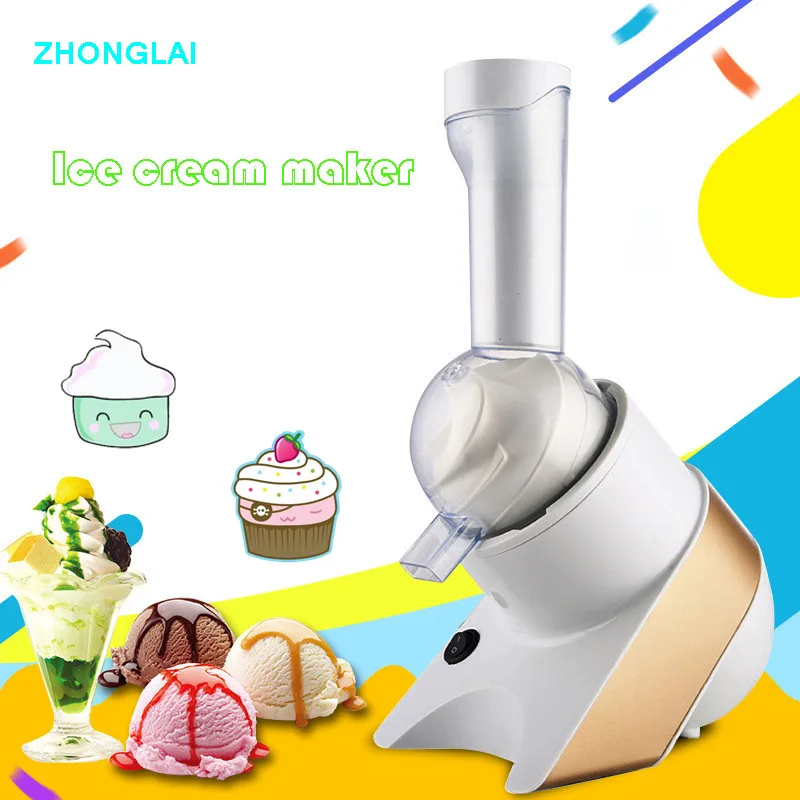 Ice Cream Maker Fruits Electric Ice Cream Maker Home Use Automatic Ice cream Cone Machinein Ice