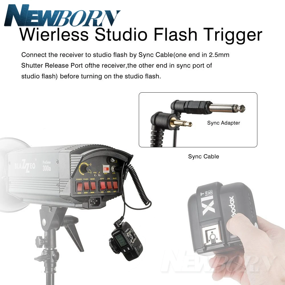 Беспроводной триггер вспышки GODOX X1S TTL 2 4G 1/8000s HSS|wireless flash trigger|flash triggerfor sony a58 |