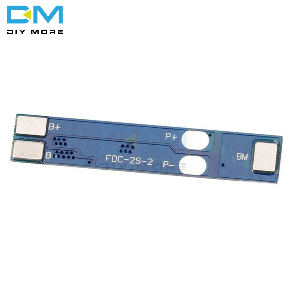 2S 3A 7 4 8 V 2 Cell Pack Li Ion 18650 литий полимерная батарея BMS плата PCB защита от перезаряда