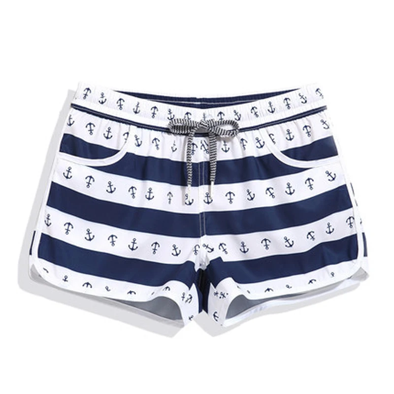 Women Mens Board Shorts Fast Dry bermuda masculina Couple Sport Beach Running Surfing Swimwear for lovers short de bain homme