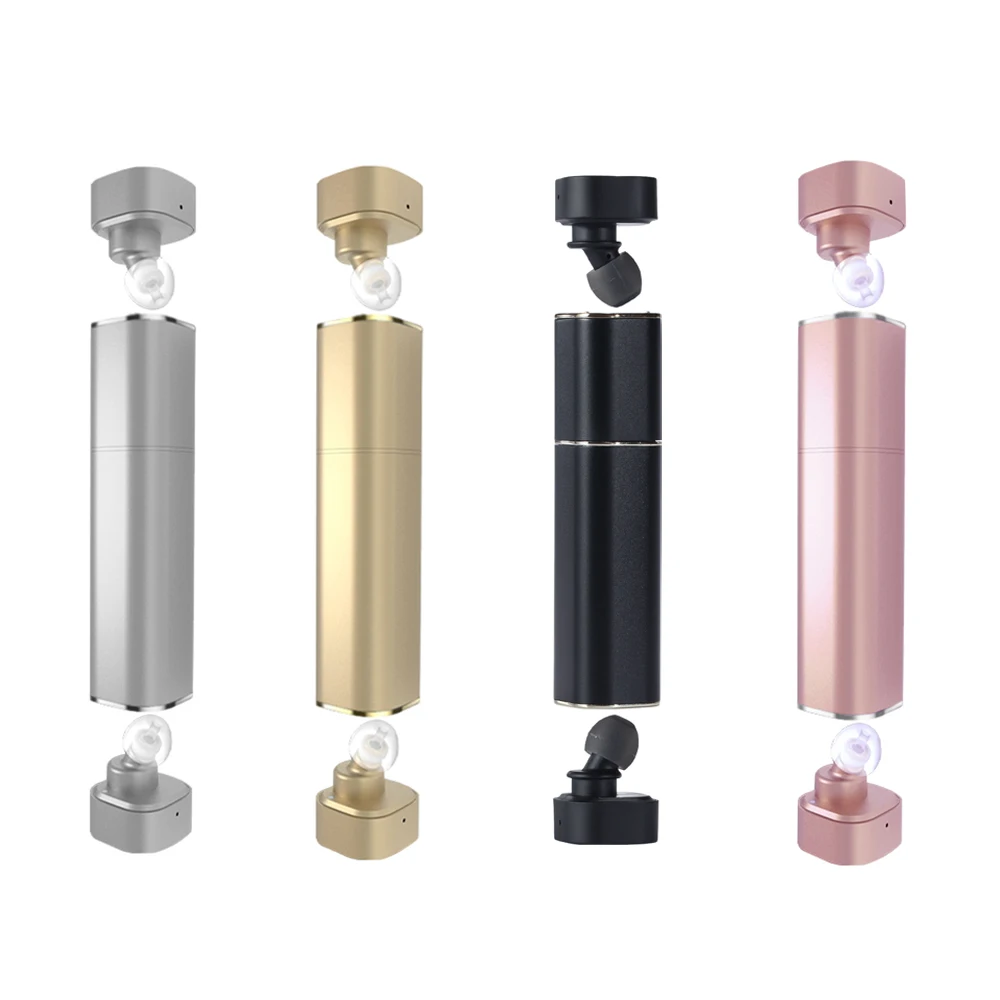 original In-Ear Earphone mini wireless bluetooth Earphone Super Bass Earbud power bank fone de ouvido For iphone Xiaomi phone