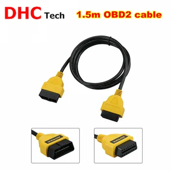 

Original AUTOOL 1.5m OBD2 16Pin Extension Cable 150CM Extension Cable 16 Pin ELM327 OBD II OBD2 Extension Cable Connector