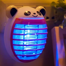 Iguardor милые бытовой Mosquito Убийца лампы светодиодный свет Anti Mosquito мухобойка насекомых муж_ и_ жена убийца ночник красочные