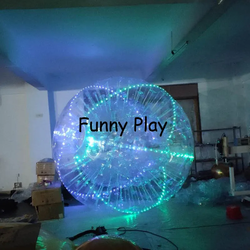 Светодиодный светильник ing zorb надувной шар для хомяка Человеческого Размера