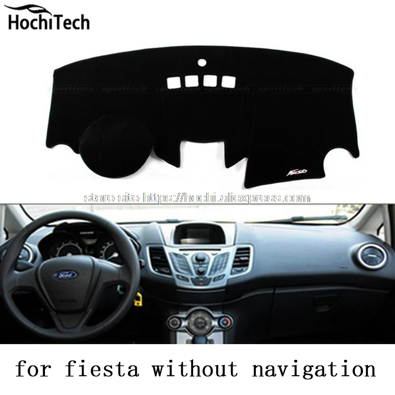 Коврик для приборной панели ford fiesta 2009 2016 защитный коврик затеняющая Подушка
