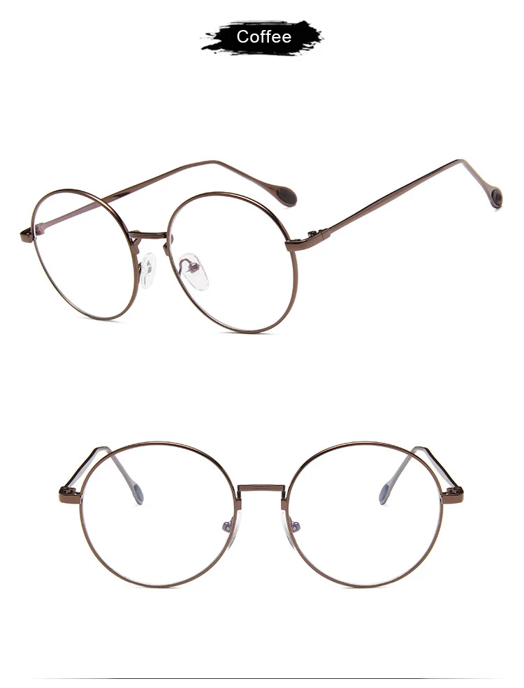 KOTTDO, новинка, винтажные Круглые Женские очки с металлической оправой по рецепту, Ретро стиль, очки для близорукости, оправа для очков Uv400