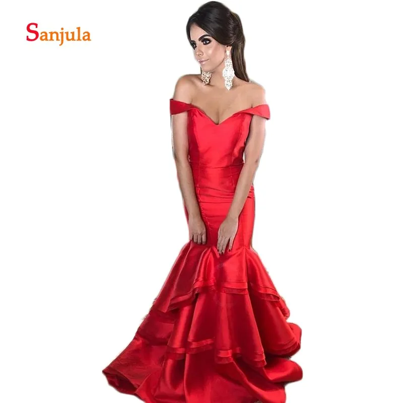 Red Mermaid Formele Avondjurken 2019 Sweetheart Uit de Schouder Lange Avondjurken Pleats Rok Diner Feestjurken D977 Red Mermaid Formele Avondjurken 2019 Sweetheart Uit de Schouder Lange Avondjurken Pleats Rok Diner Feestjurken D977