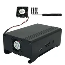 Newest raspberry pi case 3 model b plus box Metal shell housing raspberry Pi 3 aluminum