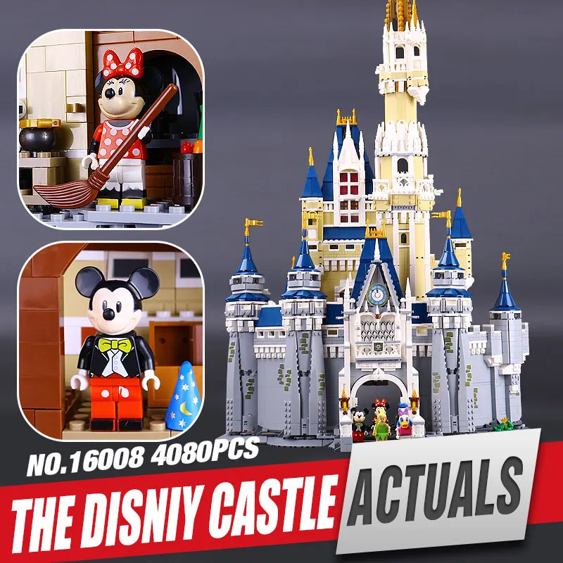 font b LEPIN b font 16008 Creator Cinderella Princess Castle City 4080pcs Model Building Minifigures