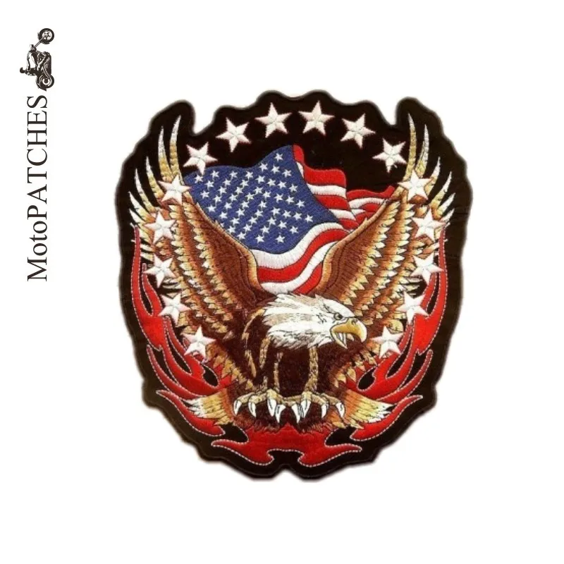 harley iron on patches