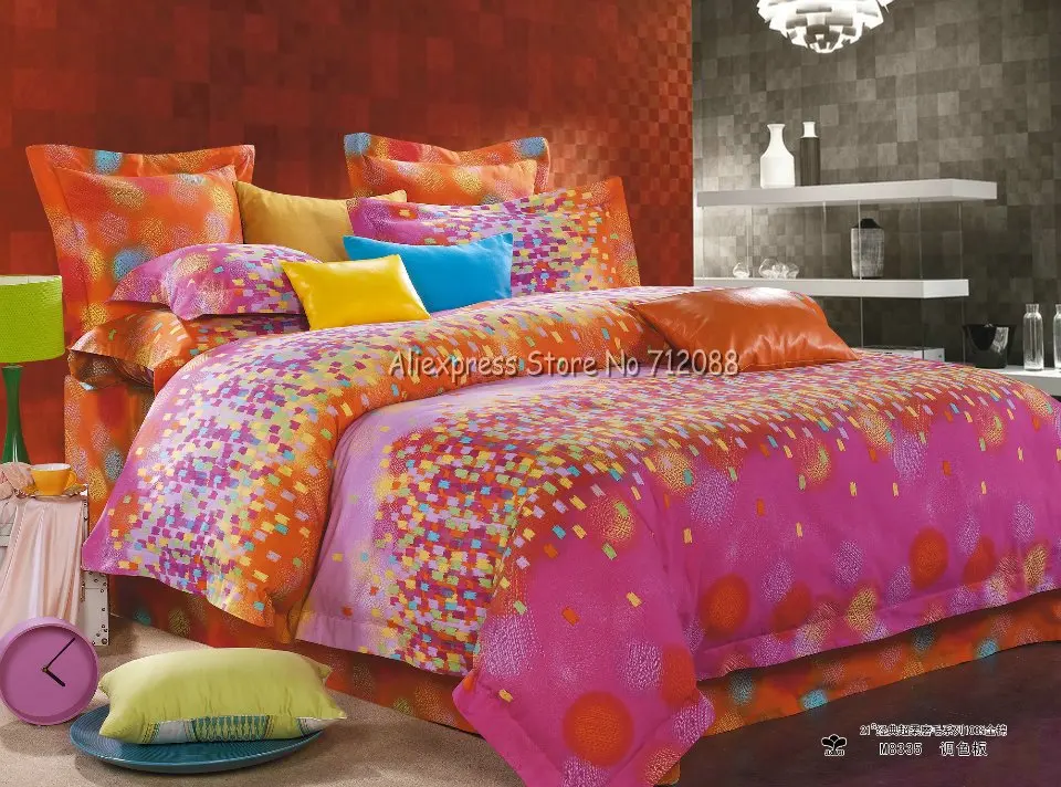 4pcs King/Queen/Full comforter/quilt/duvet covers sets
