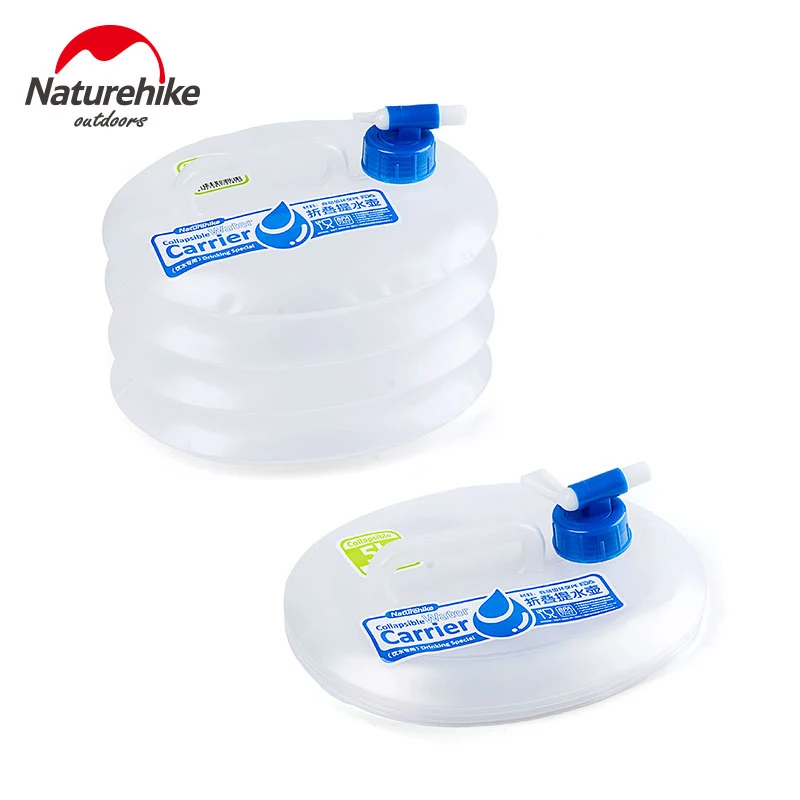 NatureHike складное ведро для воды хранилище 5L 10 л PE пищевое покрытие походные