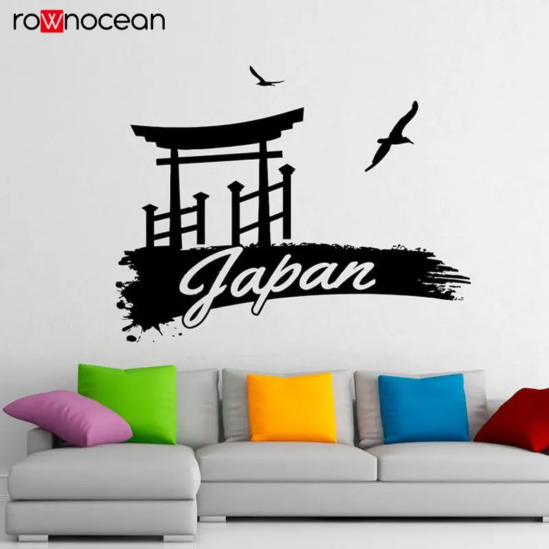 Torii японская Наклейка на стену Виниловая наклейка культура домашний дизайн