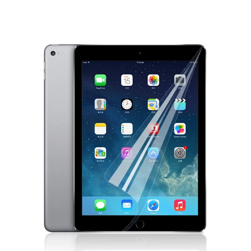Asometech 2 упаковки для Apple iPad Pro 12,9 Прозрачная мягкая передняя защита экрана Защитная пленка для iPad Pro 12,9 дюйма