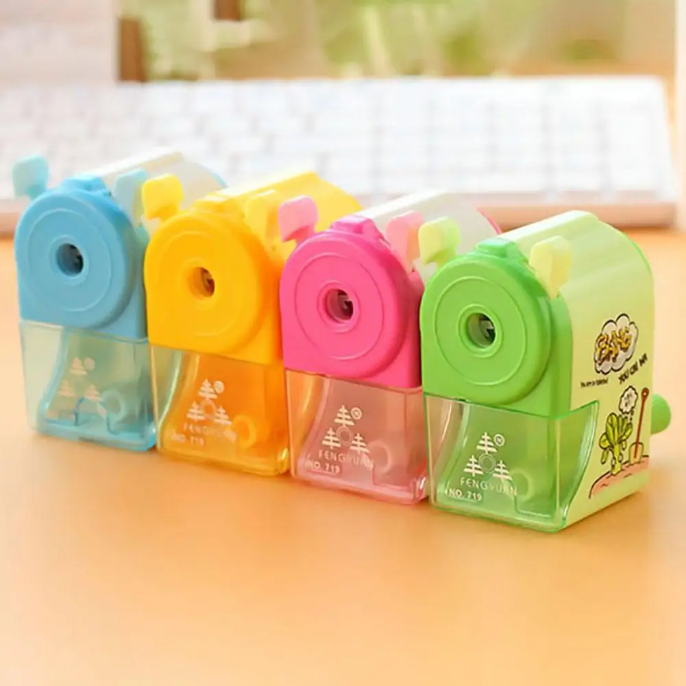 

Korean Style Hand Sharpener Creative Student Stationery Accessory Pencil Sharpener Primary Prize Pencil Sharpener School Supplie
