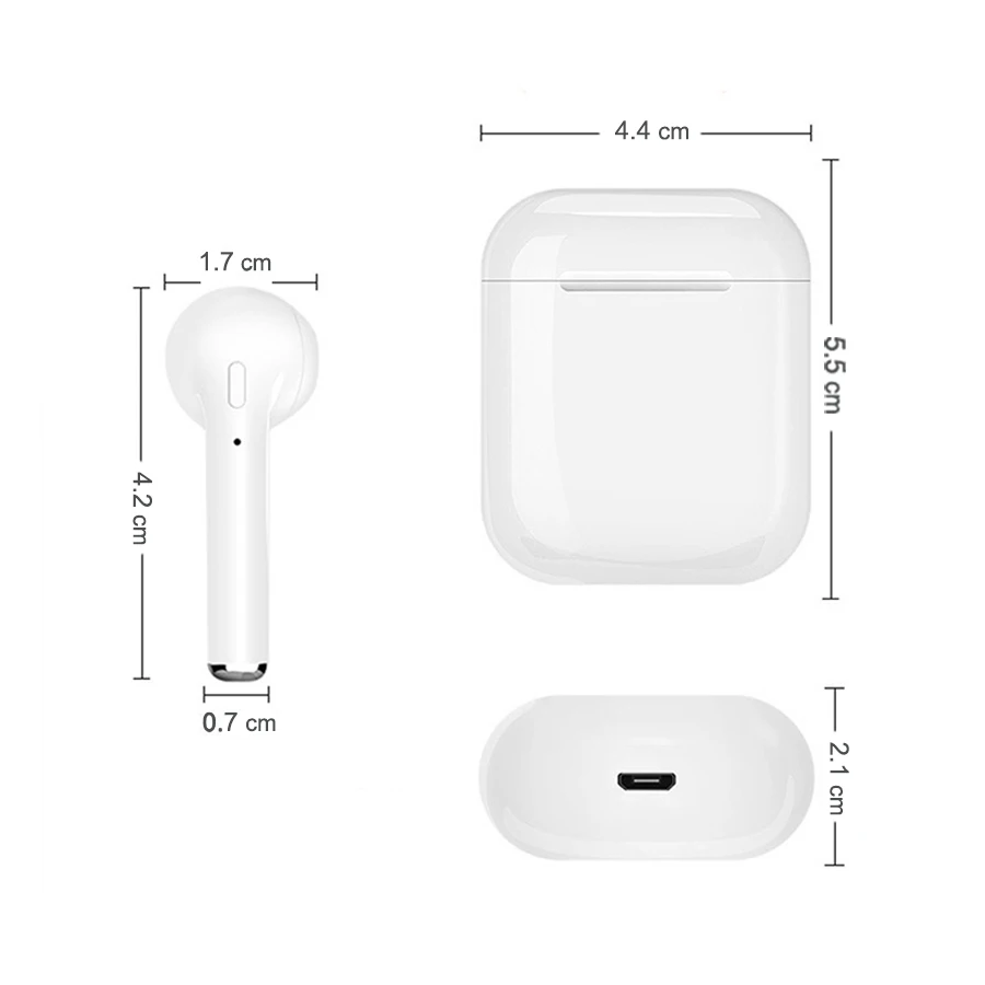 YOU FIRST I9S TWS двойные беспроводные наушники портативные Bluetooth наушники гарнитура с микрофоном для мобильного телефона iPhone X 8 7 Plus