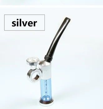 

100pcs/lot wholesale Multicolor selection tobacco pipes for smoking metal smoking pipe as cigarette smoke grinder tool