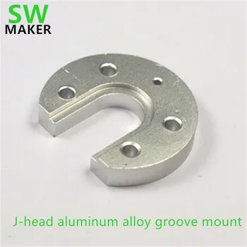 

SWMAKER 3D printer parts Reprap Kossel V6 J-head aluminum alloy groove mount CNC for hot end top quality free shipping