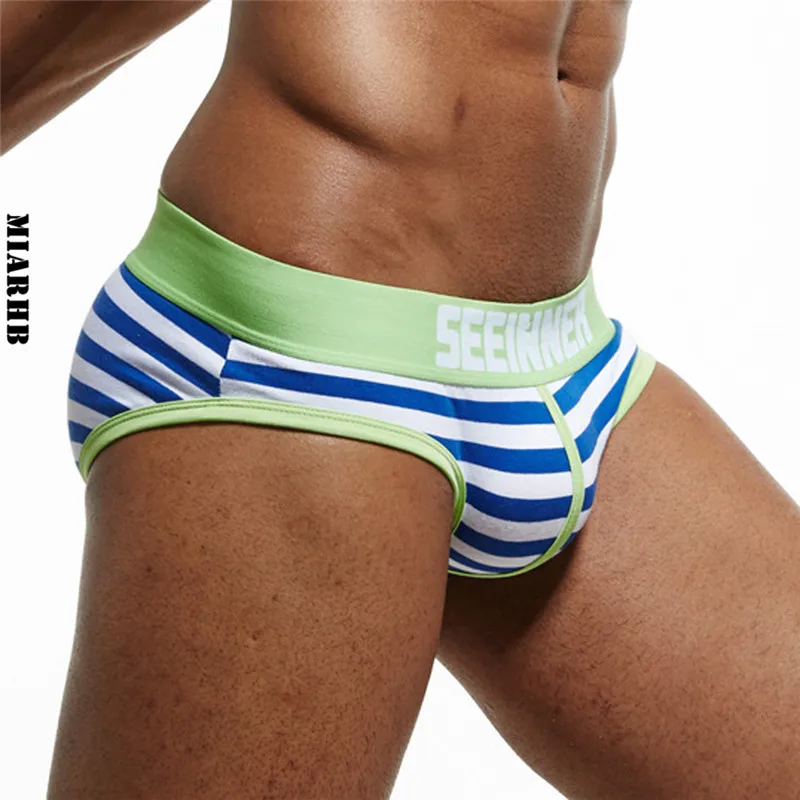 Sunfree полосатые мужские трусы-боксеры новые хлопковые удобные Cueca Masculina Modis 2019 Calzoncillos антибактериальные трусы-боксеры 3L45