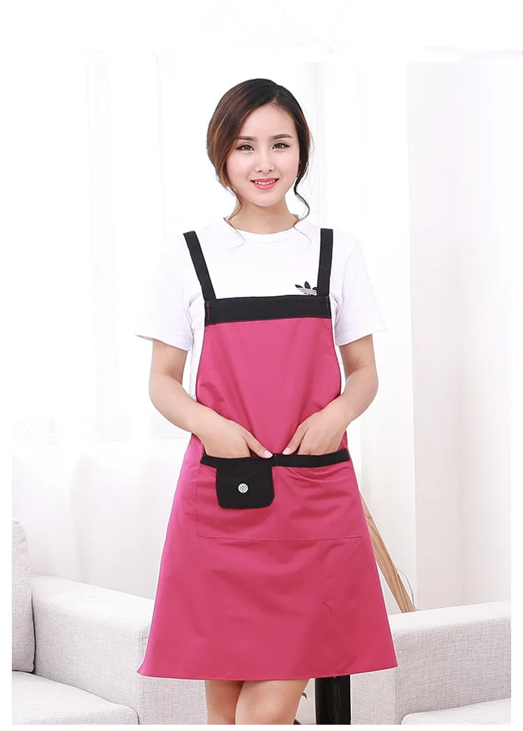 plastic coated kitchen apron