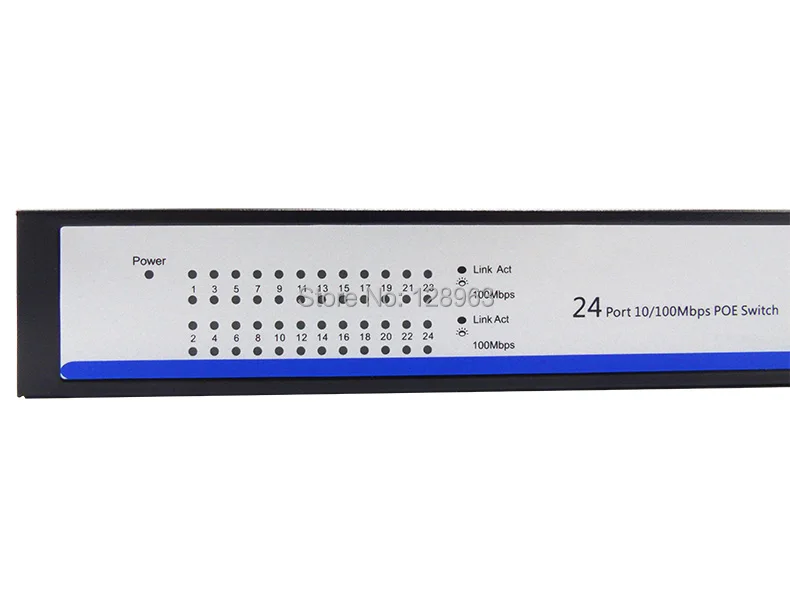 24 порта 10/100Mbs Poe переключатель пассивное питание через Ethernet с 1 портом подключения питания через Ethernet коммутатор адаптер для беспроводной ap, IP камеры и т. д