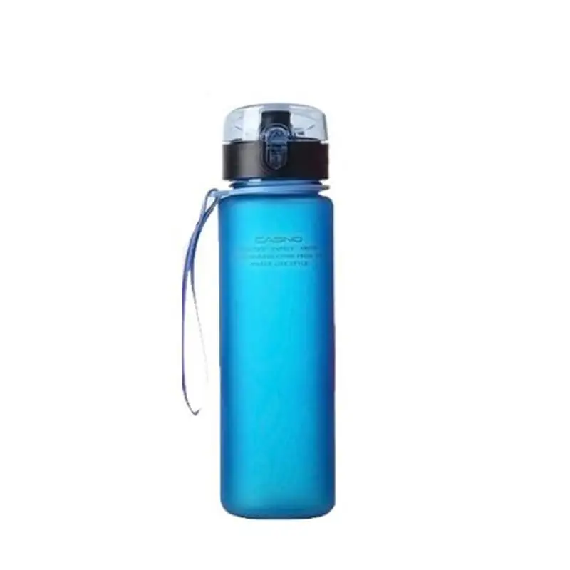 400 мл 560 мл пластиковая велосипедная бутылка для воды, портативная, без бисфенола, для тренажерного зала, для путешествий, для питья, для спорта на открытом воздухе, для горного велосипеда, велосипедная бутылка - Цвет: 560ml Blue