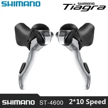 SHIMANO TIAGRA ST-4600 brake shifter bike double control lever road car derailleur bicycle spare parts Control handle 2*10