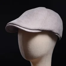 Для мужчин's из натуральной овечьей кожи барашек зимние Обувь на теплом меху Шапки остроконечные Кепки casquette Армейский Берет газетчик Шапки/Шапки