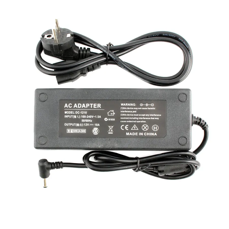 UniversalAC DC 12 V 10A адаптер питания AC 220V к Led Adpater универсальный источник вольт