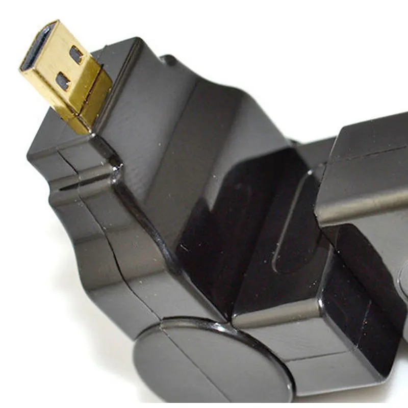 180 Degree Rotation 90 angle Micro D HDMI Male to Adapter Convertor | Компьютеры и офис