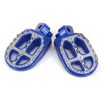 

CNC Motorcycle Billet MX Wide Foot Pegs Pedals Rest footpegs For YAMAHA YZ250X WR250F WR450F WR426F WR400F YZ250FX Dirt Bike