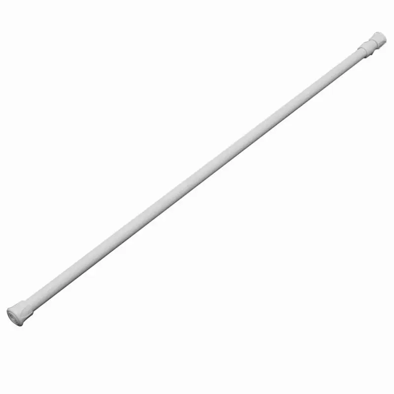 

Curtain Rail Pole Spring Extendable Telescopic Shower Bath Window Tension Rod