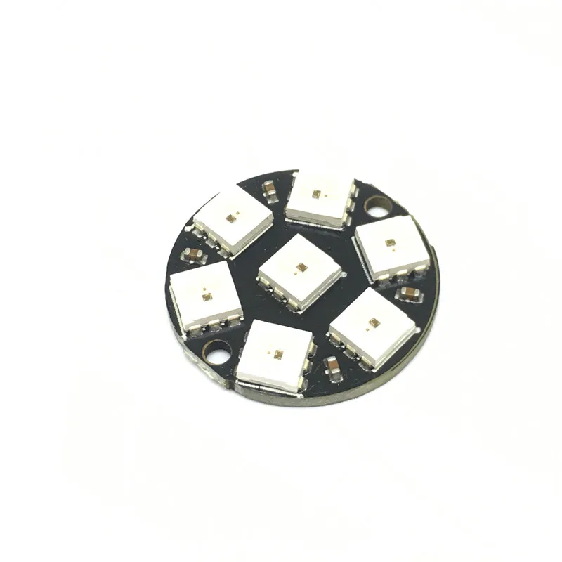 

7 Bits 7 X WS2812 5050 RGB LED Ring Lamp Light with Integrated Drivers