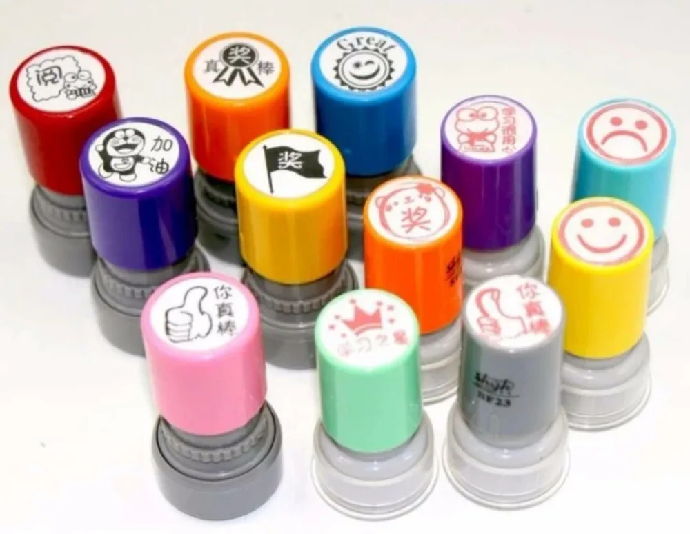 

Custom Stamper Round Self-Inking Stamp Photosensitive seal Customized company name Logo Scrapbooking/Card/Wedding ink pad