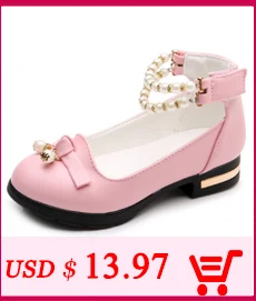 Kids Sandals Girls Princess Shoes New Summer Child Sandals Fashion Fish Mouth Pearl Girl Sandals High Heels Green Red Black