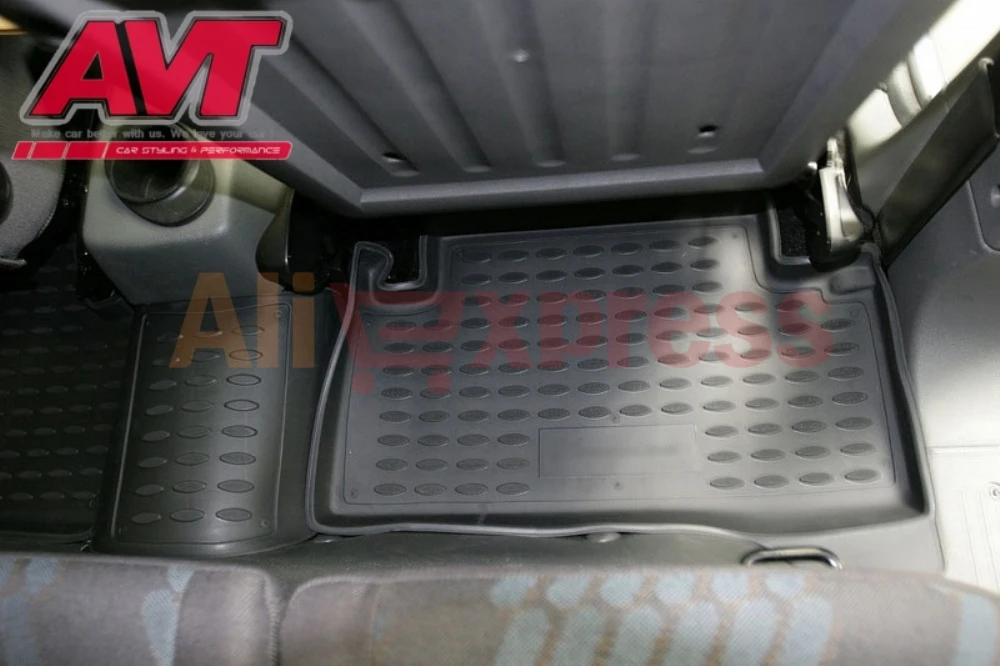 Чехол для ковриков Ford Tourneo Connect 2002 Резиновые Нескользящие коврики аксессуары