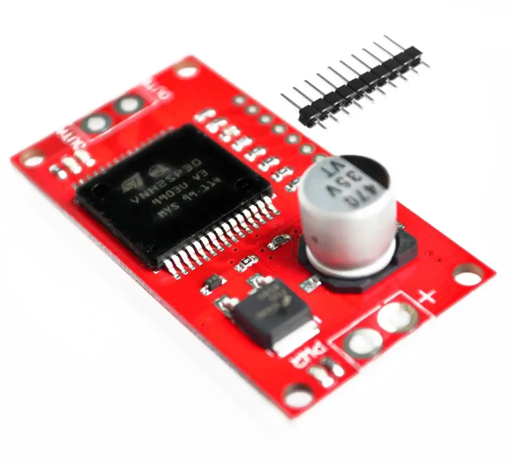 【AH ROBOT】! 30A мини VNH2SP30 Драйвер шагового двигателя Monster Moto Shield модуль для |
