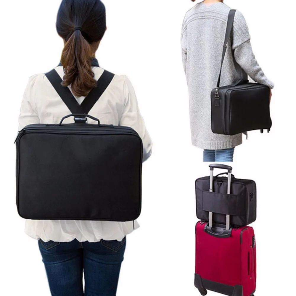 New 2019 High Quality Professional Empty Makeup Organizer Bolso Mujer Cosmetic Case Travel Large Capacity Storage Bag Suitcases New 2019 High Quality Professional Empty Makeup Organizer Bolso Mujer Cosmetic Case Travel Large Capacity Storage Bag Suitcases